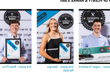 Crawford wins regional apprentice title