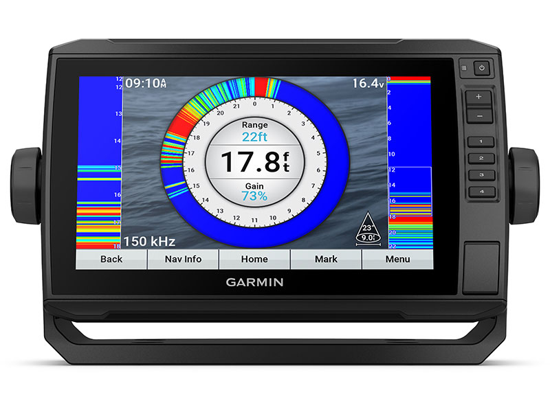 ECHOMAP™ UHD2 93 sv LiveScope™ Plus Ice Fishing Bundle LI