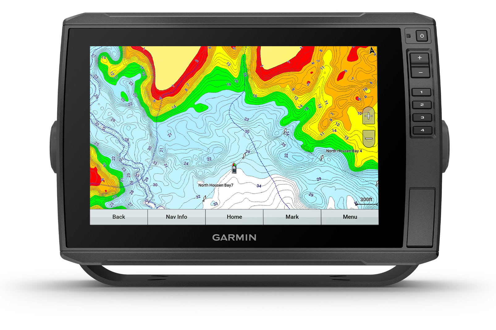 Kartplotter GARMIN ECHOMAP Ultra 102sv 10 kartplotterekkolodd usvinger 0100211100