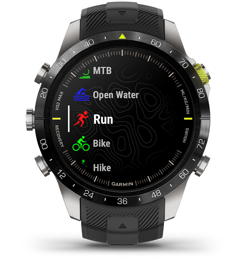 Aplicaciones de entrenamiento Garmin Marq 2