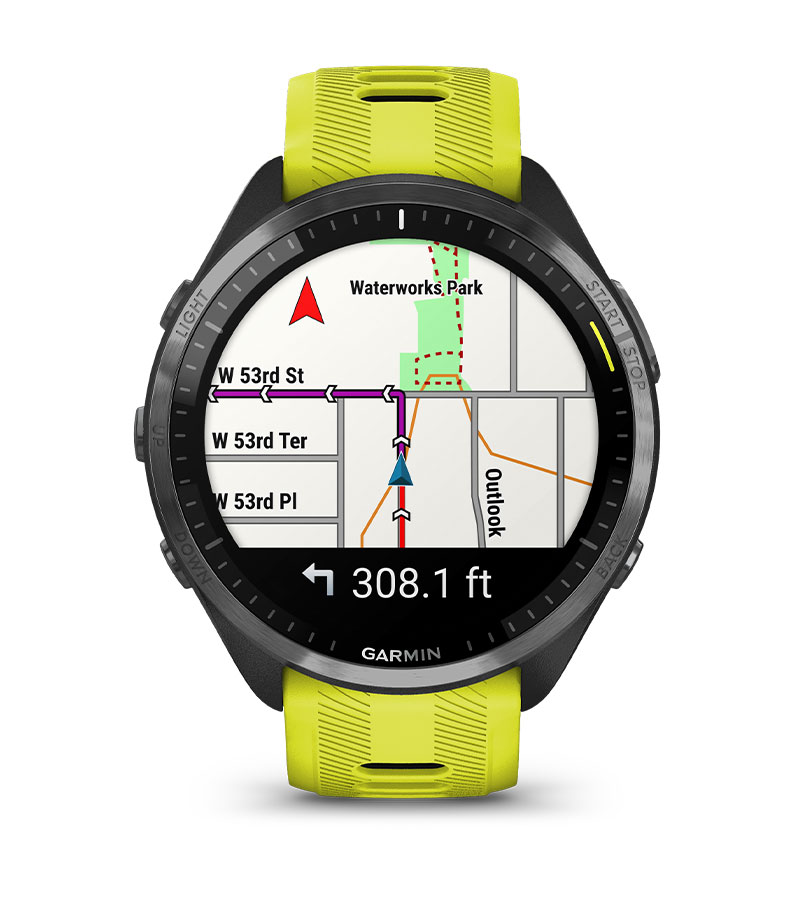 Garmin Forerunner 965 Titanium Bezel With Whitestone Case And  Whitestone/powder Gray Silicone Band : Target