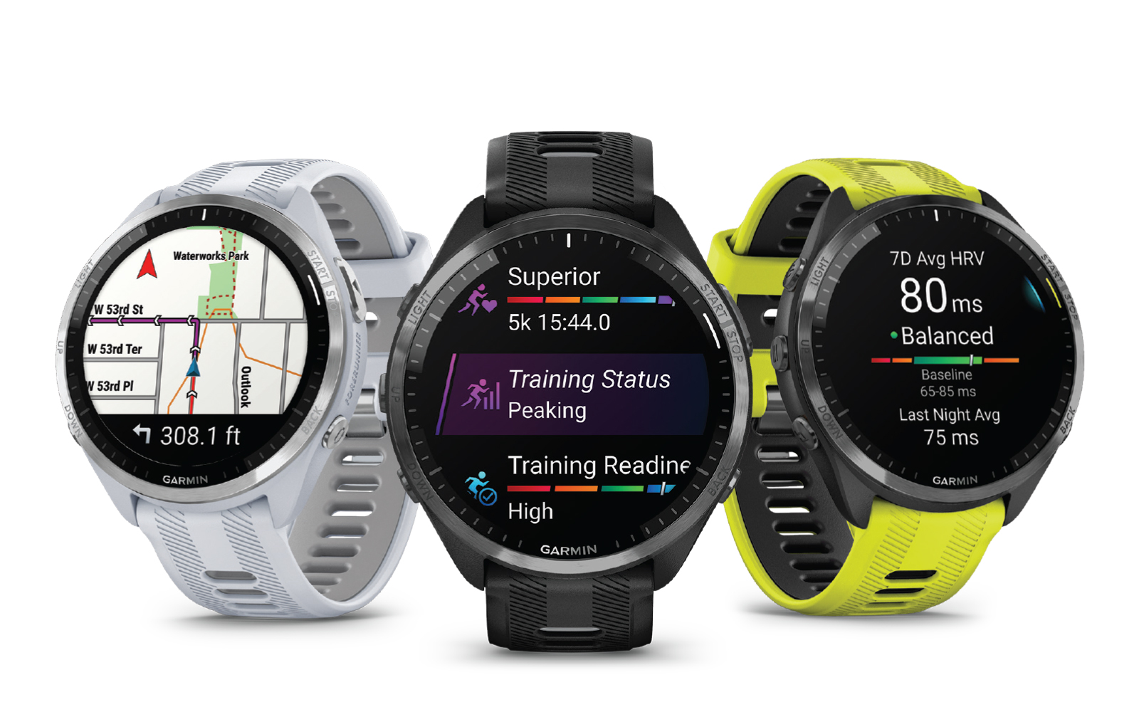 GARMIN（ガーミン）Forerunner 965 イエロー カバーおまけ付き