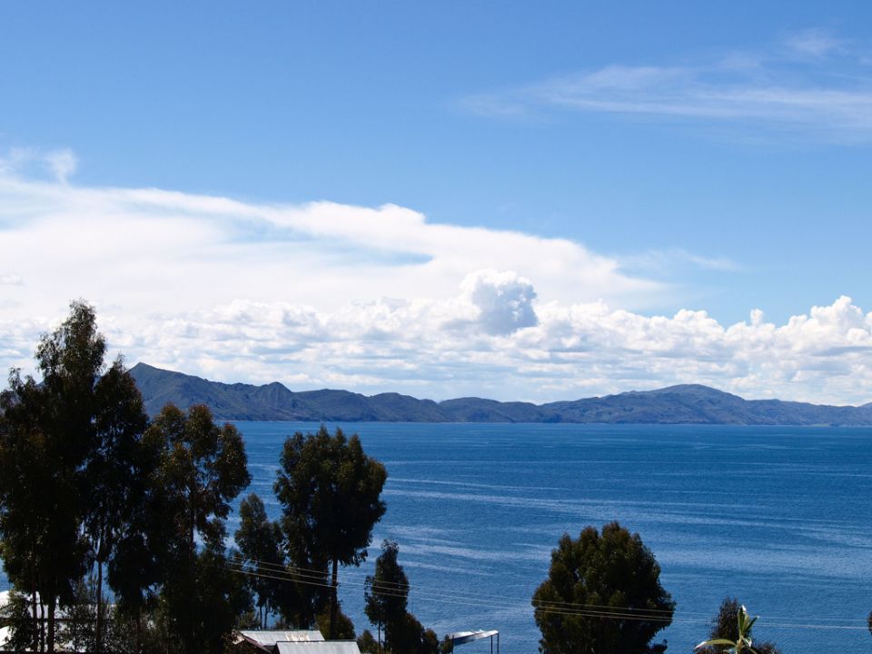 Vistas del lago desde Amantaní