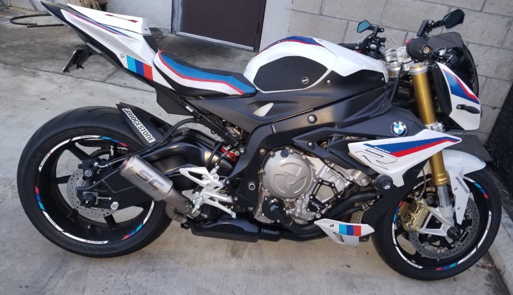 BMW 1000rr аэрография