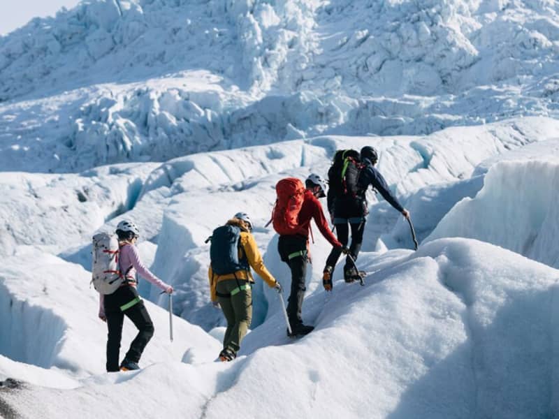 Glacier and Volcano Expeditions, Ice hike & Glacier lagoon kayaking tour  guide