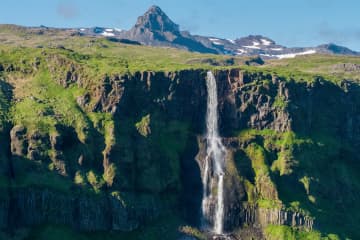 Bjarnarfoss Waterfall