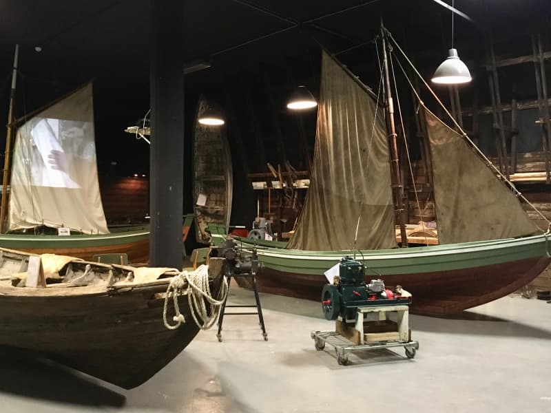 Boat- and gift of nature exhibition Reykholar