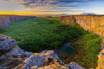 Ásbyrgi canyon