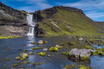 Ófærufoss waterfall - Nyrðri Ófæra river