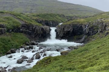 Waterfall in Gervidalsa 