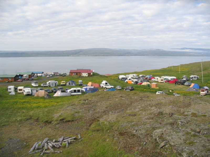 Drangsnes camping site