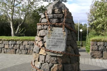 Skallagrimsgardur, public park in Borgarnes