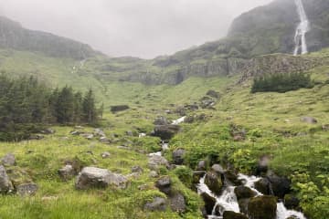 Bjarnarfoss waterfall