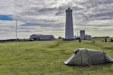 Gardskagi - campsite