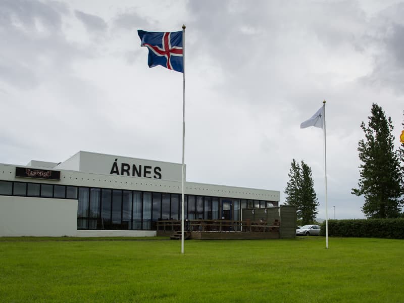 Árnes camp site