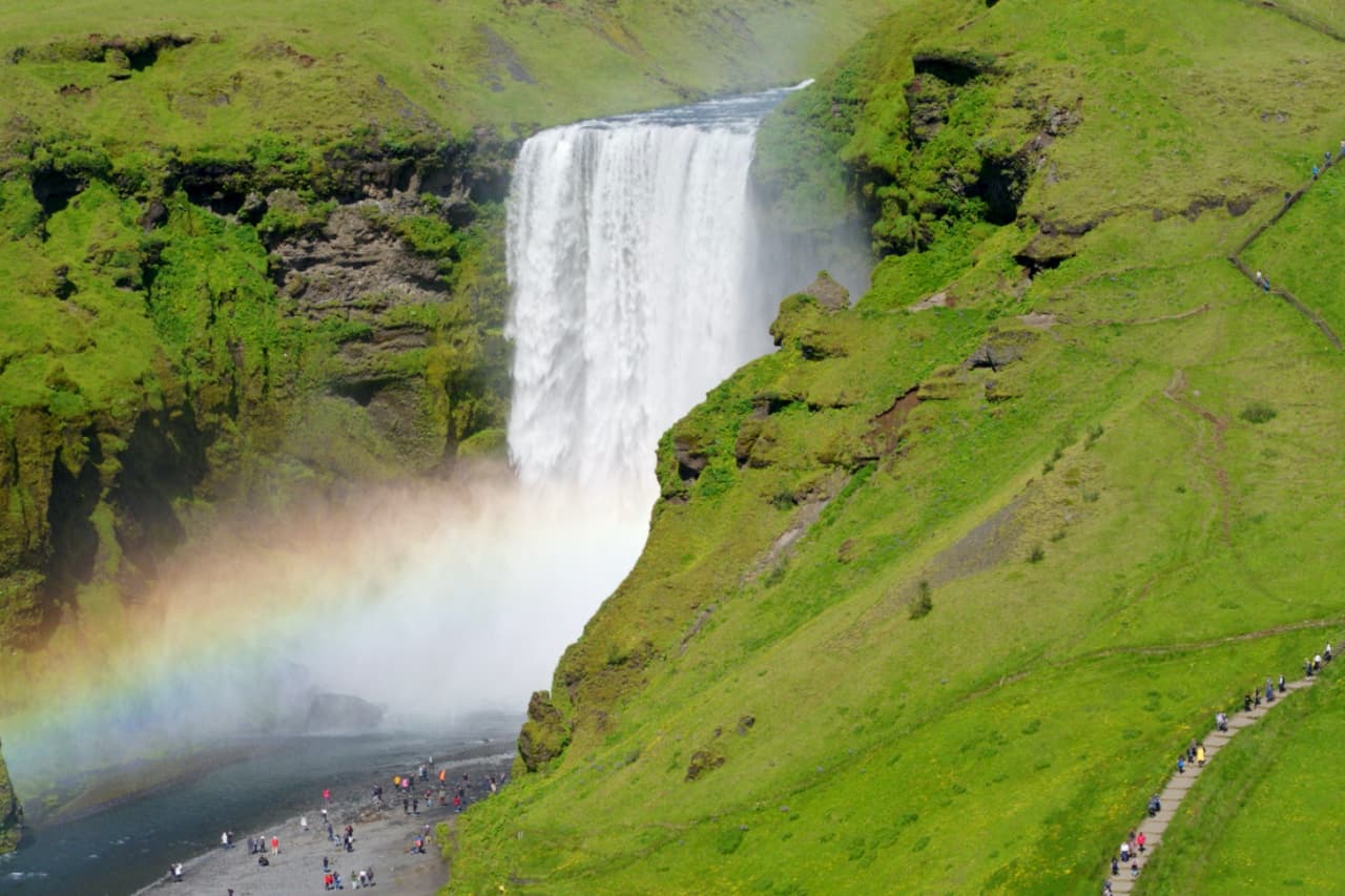 Skogafoss Islandia Skógafoss Waterfall | Outdoor Project