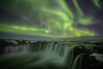 Goðafoss waterfall