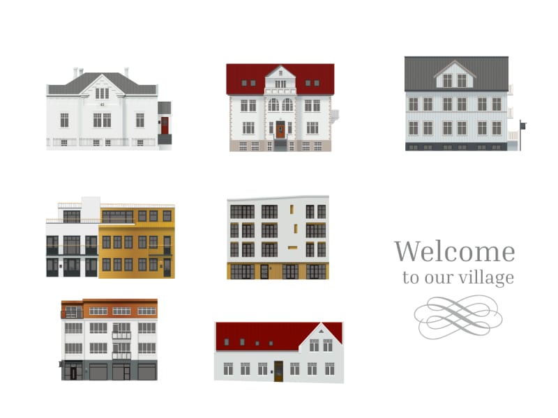 Reykjavik Residence village