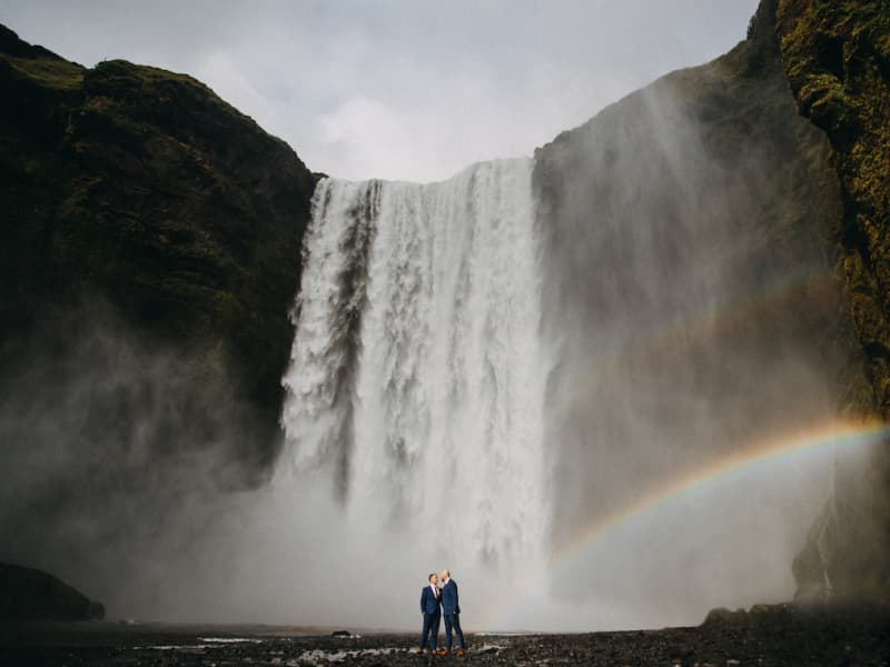 Iceland elopement by Pink Iceland