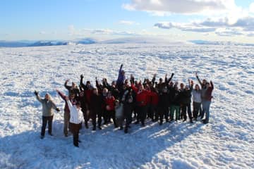 Langjökull í Borgarfirði