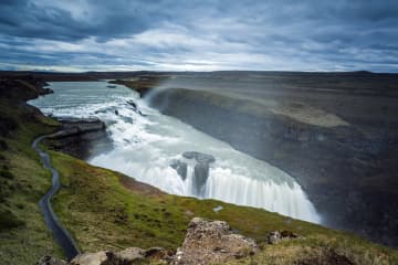 Gullfoss waterfall