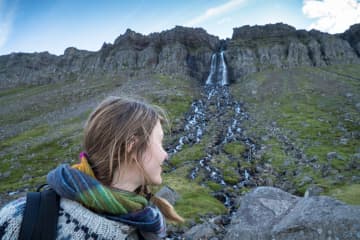 Djúpavík Waterfall