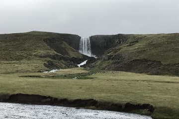 Svodufoss, waterfall in Snaefellsnes