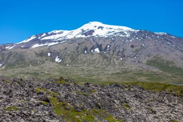 Snaefellsjökull National Park in Snaefellsnes