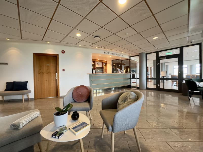 The lobby, Hellissandur, Snæfellsnes, West Iceland