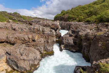 Barnafoss í Borgarfirði