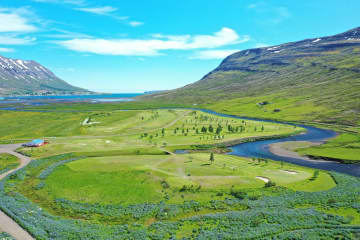 Golfvöllurinn á Norðfirði