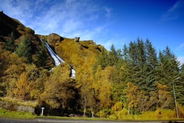 Systrafoss Waterfall