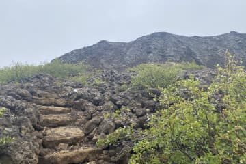 Eldborg Crater hiking trail