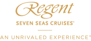 Regent Seven Seas Cruises logo with tagline "An Unrivaled Experience