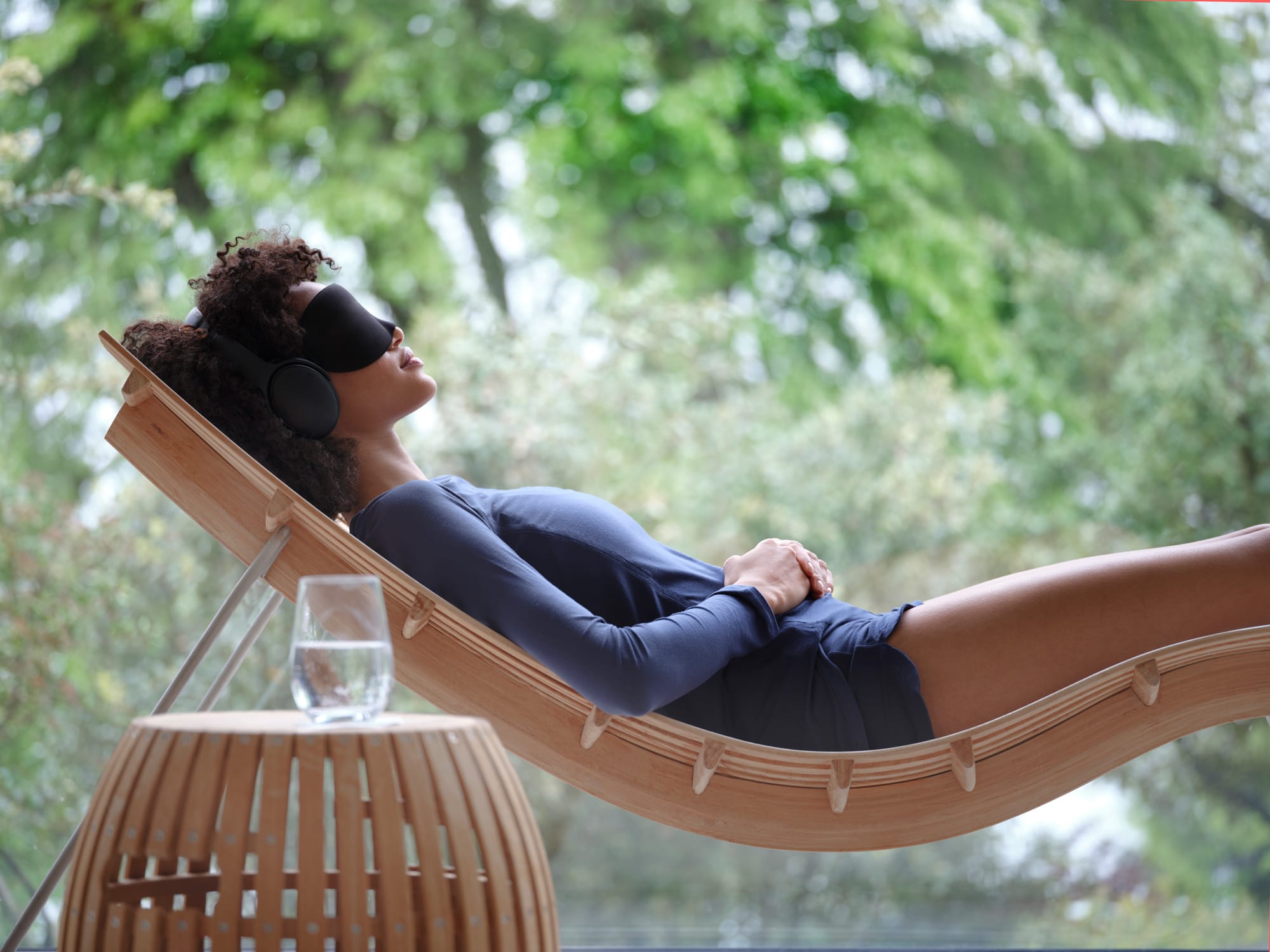 Neuroacoustic Deep Relexation Chenot Palace Weggis serene spa bathroom with garden views