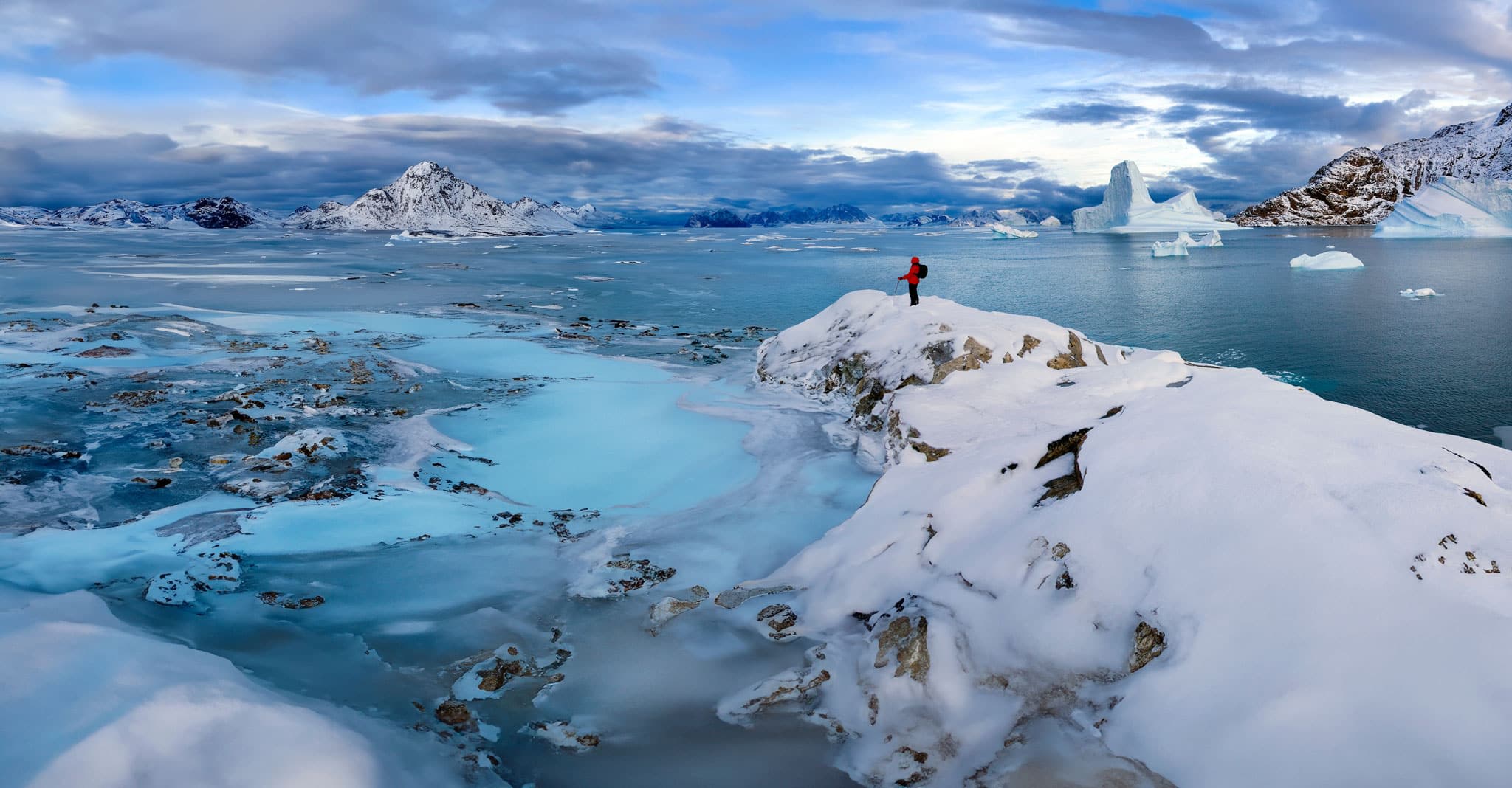greenland-icebergs-arctic Greenland