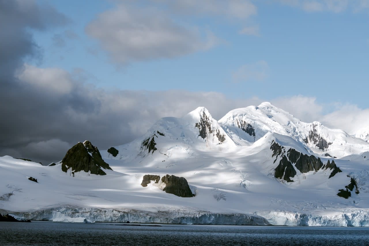 View of King George Island (Waterloo Island), South Shetland Islands, Antarctica Fly-Cruise Expedition