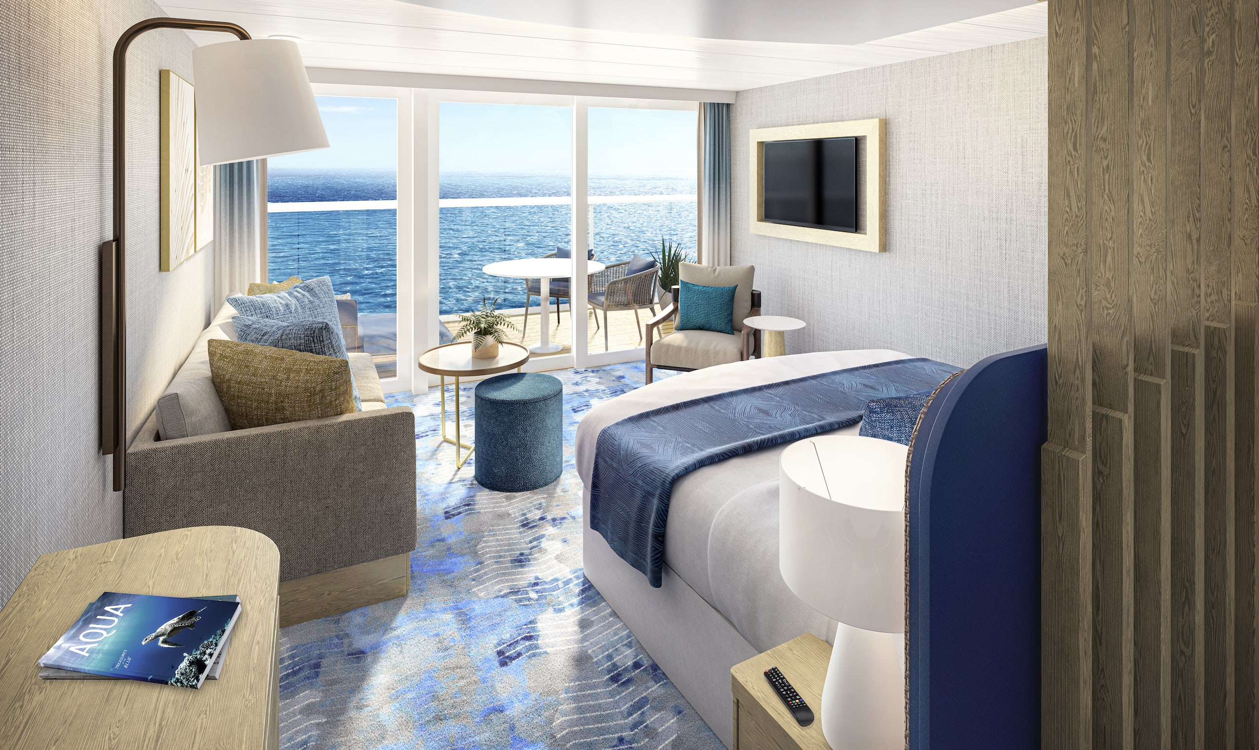 Sky Junior Suite, Icon of the Seas, Sky Class, Royal Caribbean