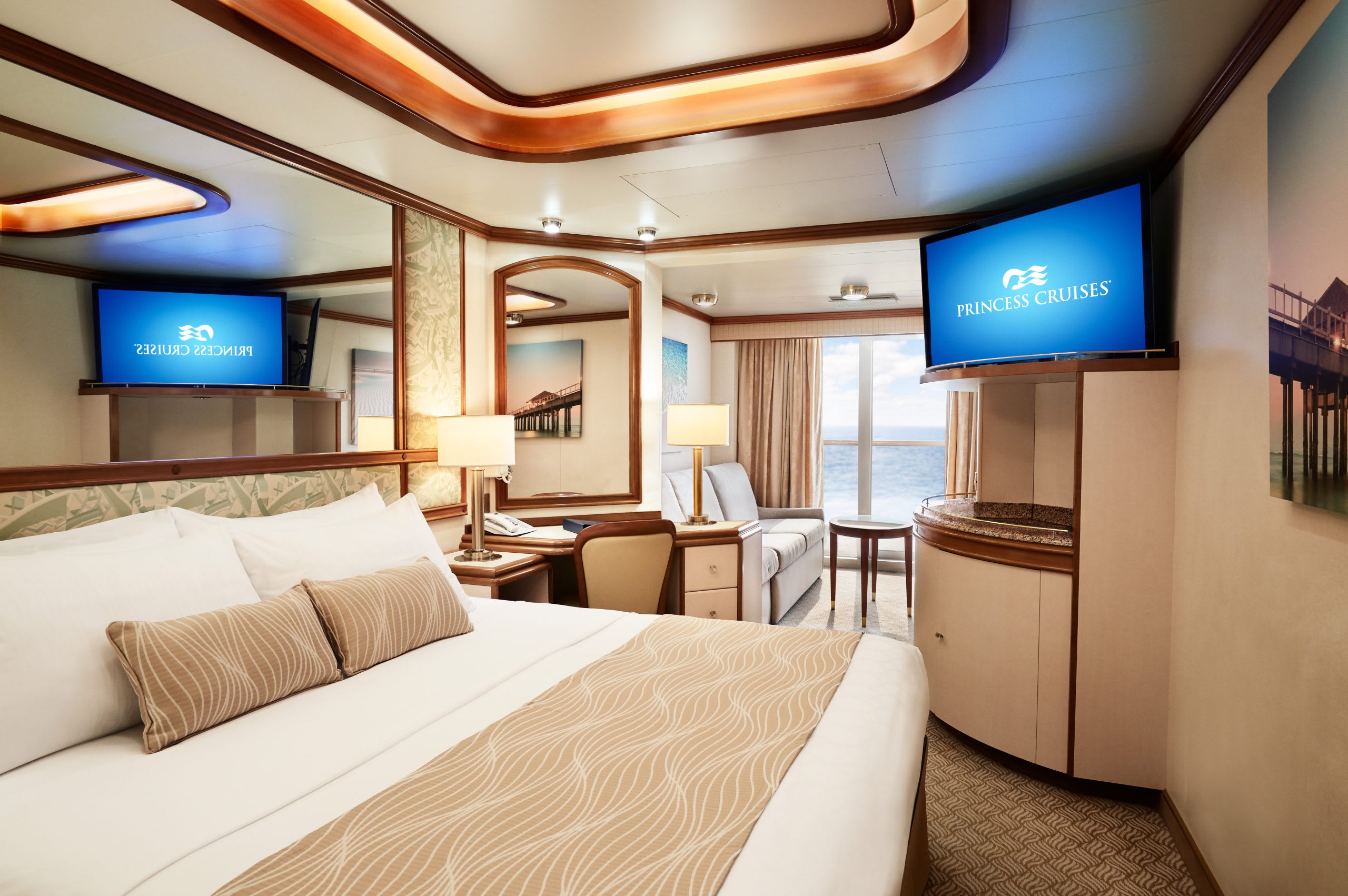 Tour All the Suites and Staterooms on Ruby Princess