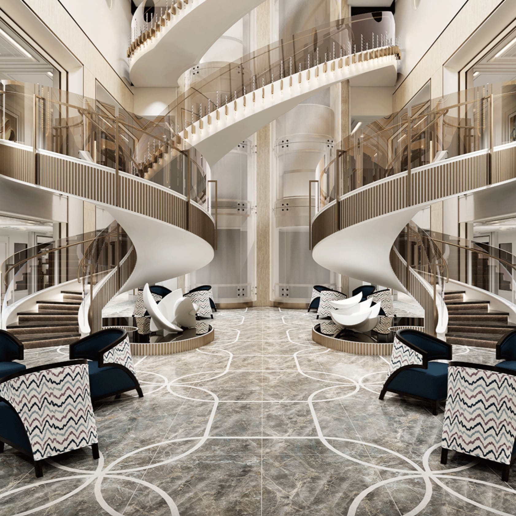 Regent, Regent Seven Seas Prestige, Starlight Atrium