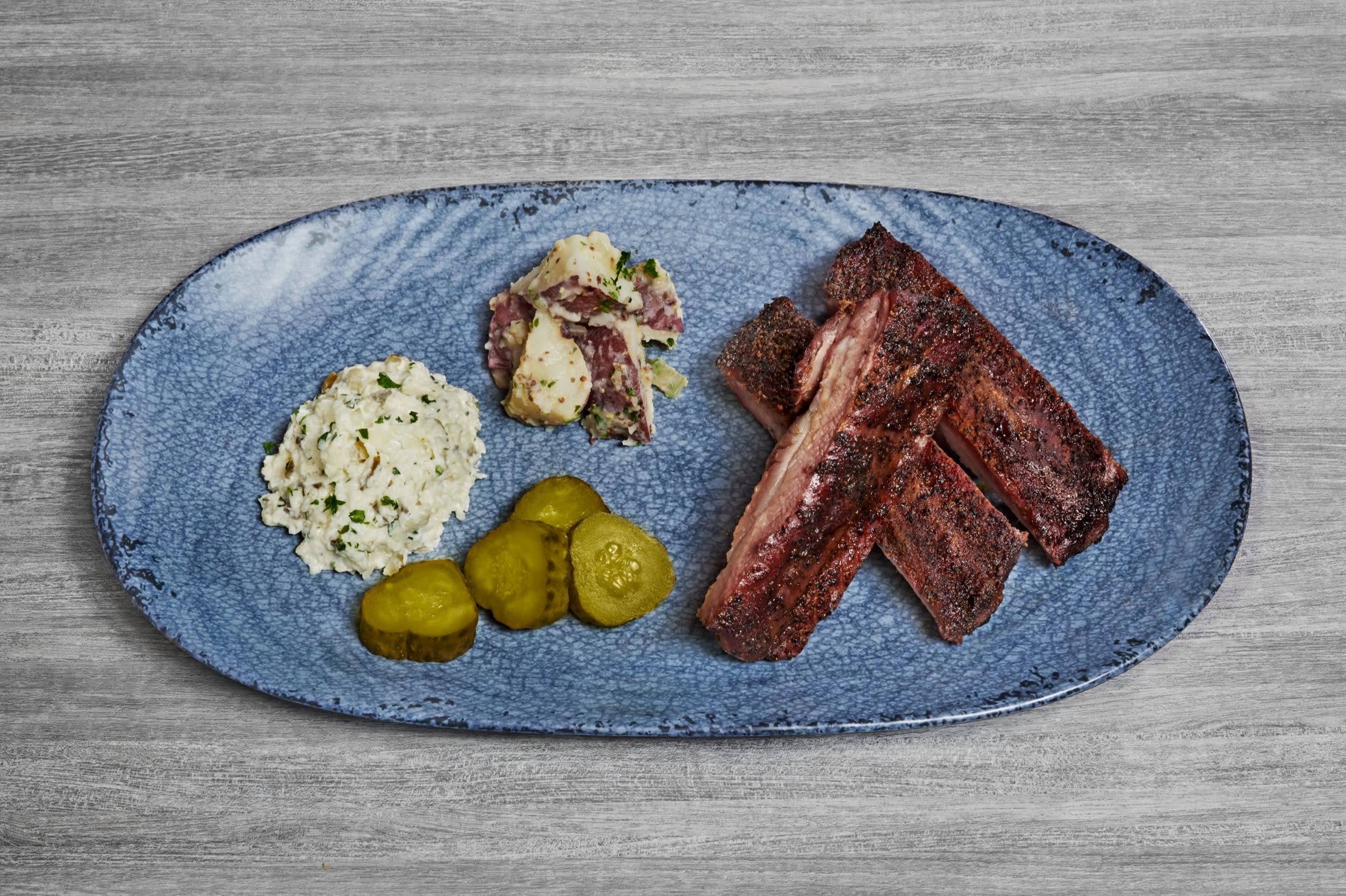 NCL, Spare Ribs, Indulge Food Hall, Q Texas Smokehouse
