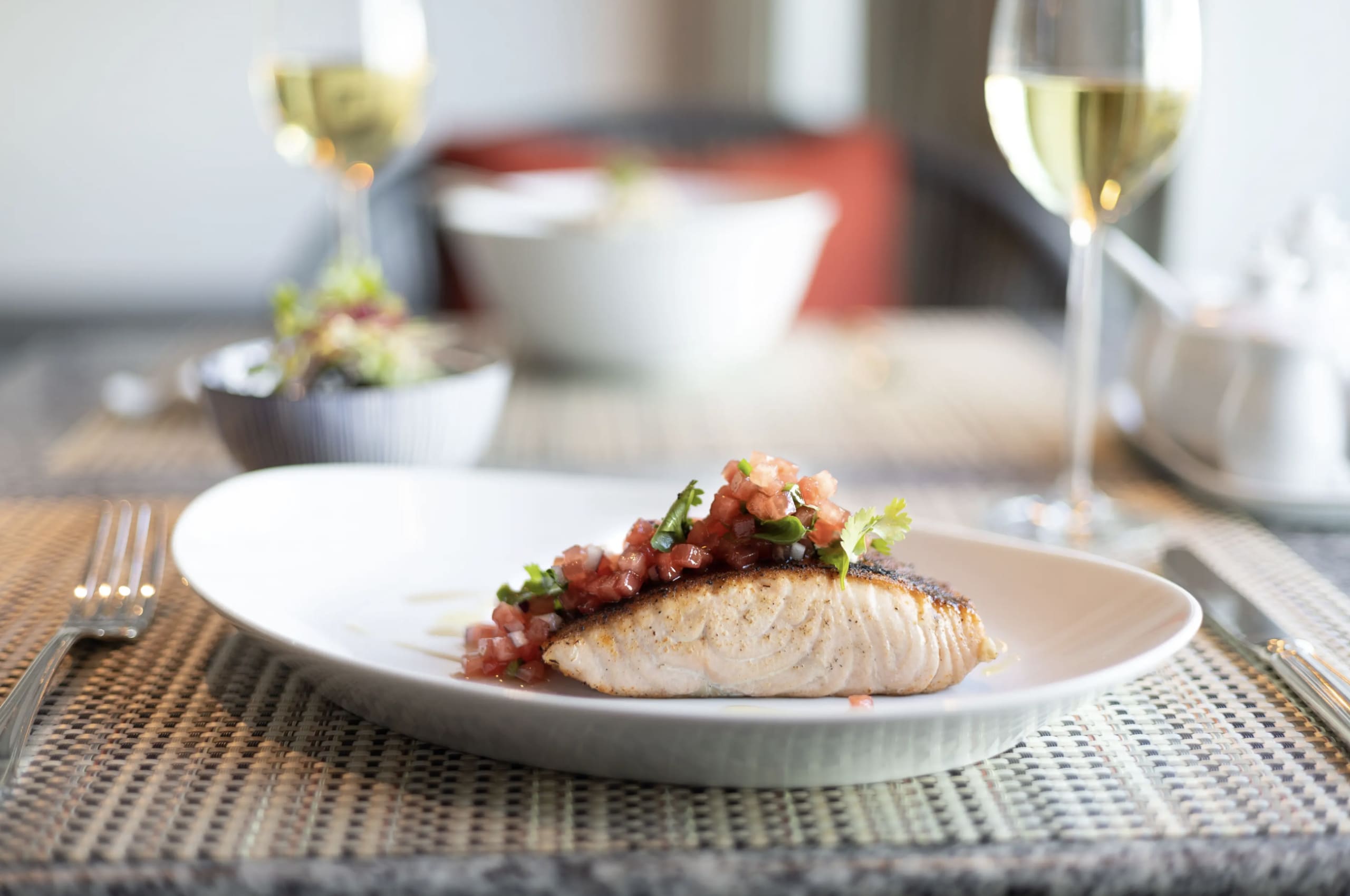 Lunch at Tastes Kitchen & Bar - Crystal Cruises Complimentary Tapas-Style Garden Terrace Restaurant