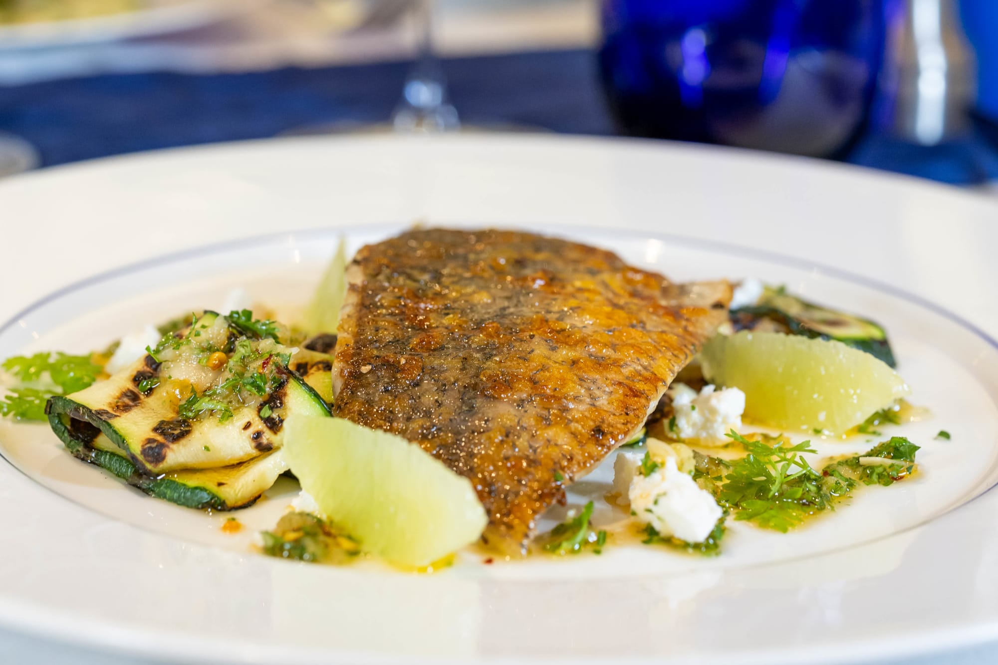 Blu - A Closer Look at Celebrity Cruises' AquaClass Exclusive Restaurant