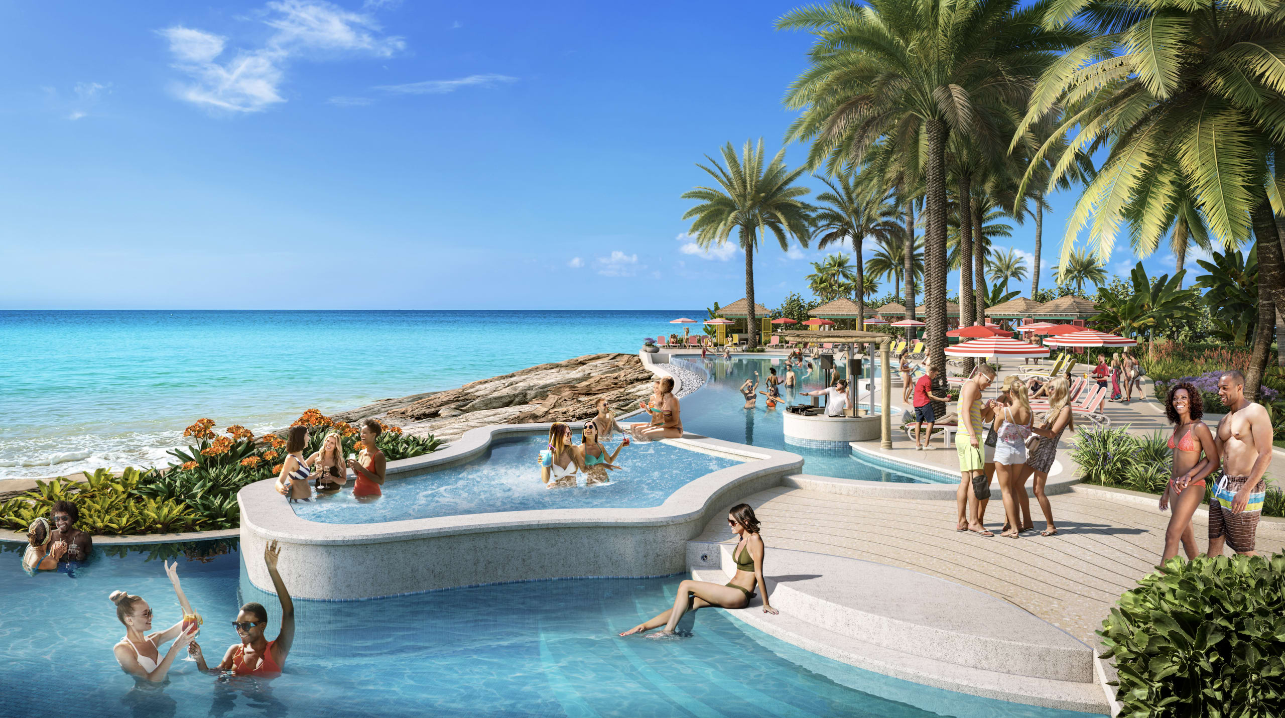 Royal Caribbean, Royal Beach Club Paradise Island, Nassau, Bahamas