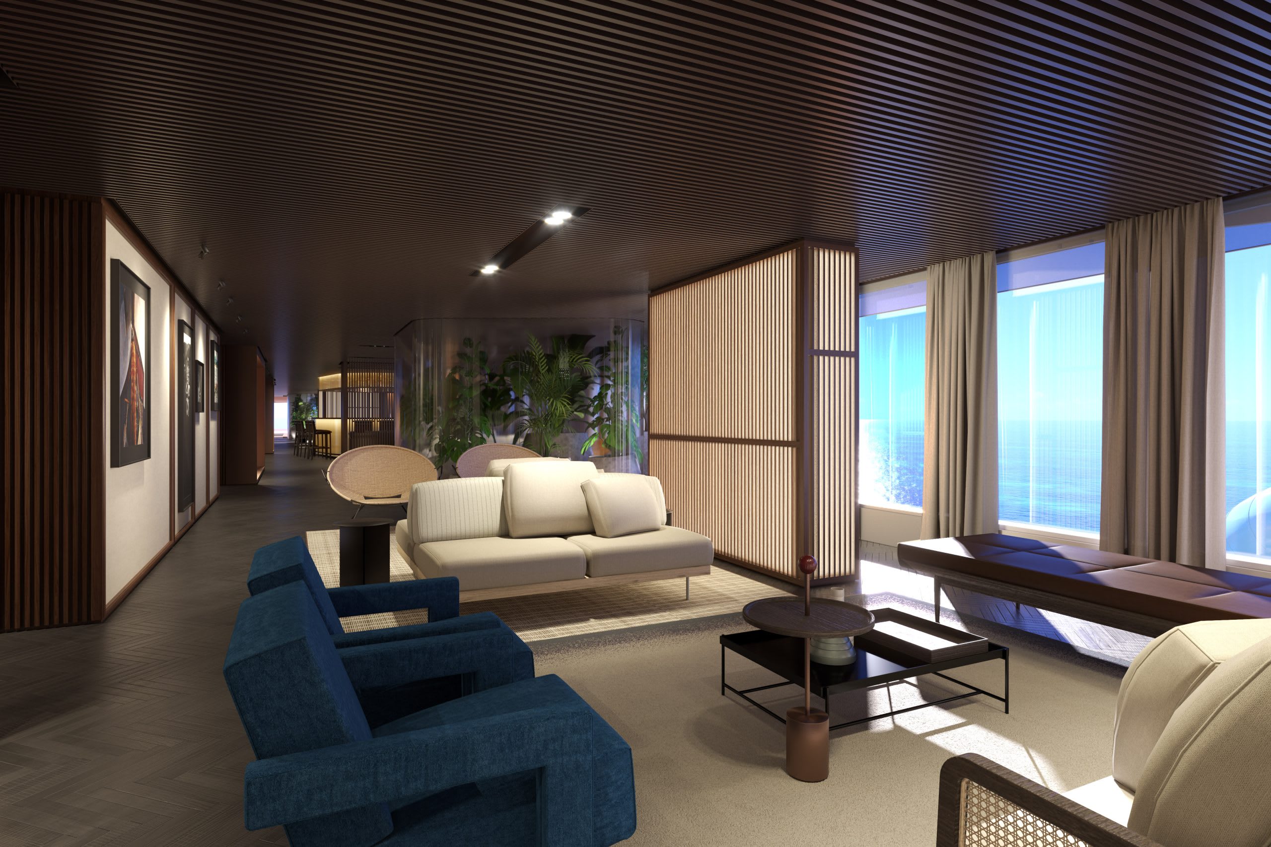 Norwegian Luna, NCL, Haven Lounge
