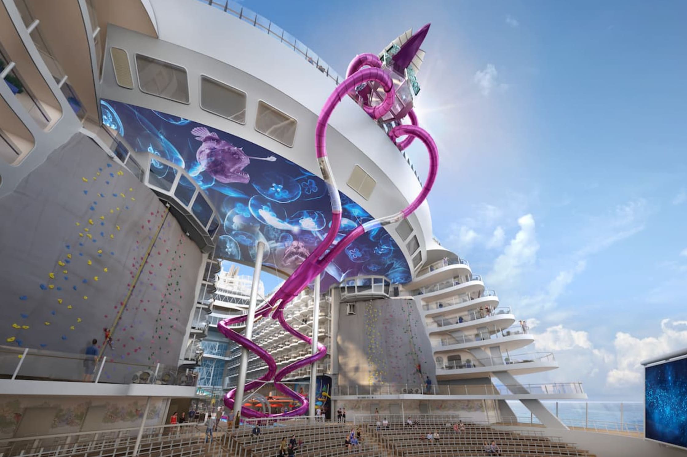 Utopia of the Seas Will Hold the Title of "The Longest Slide at Sea"