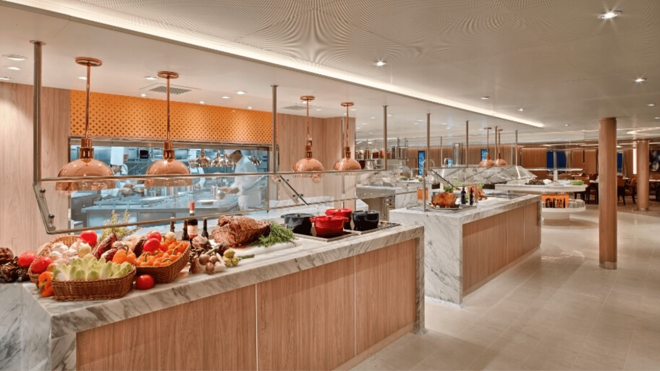 A Quick Glance at The Colonnade Onboard a Seabourn Cruise Line Ship
