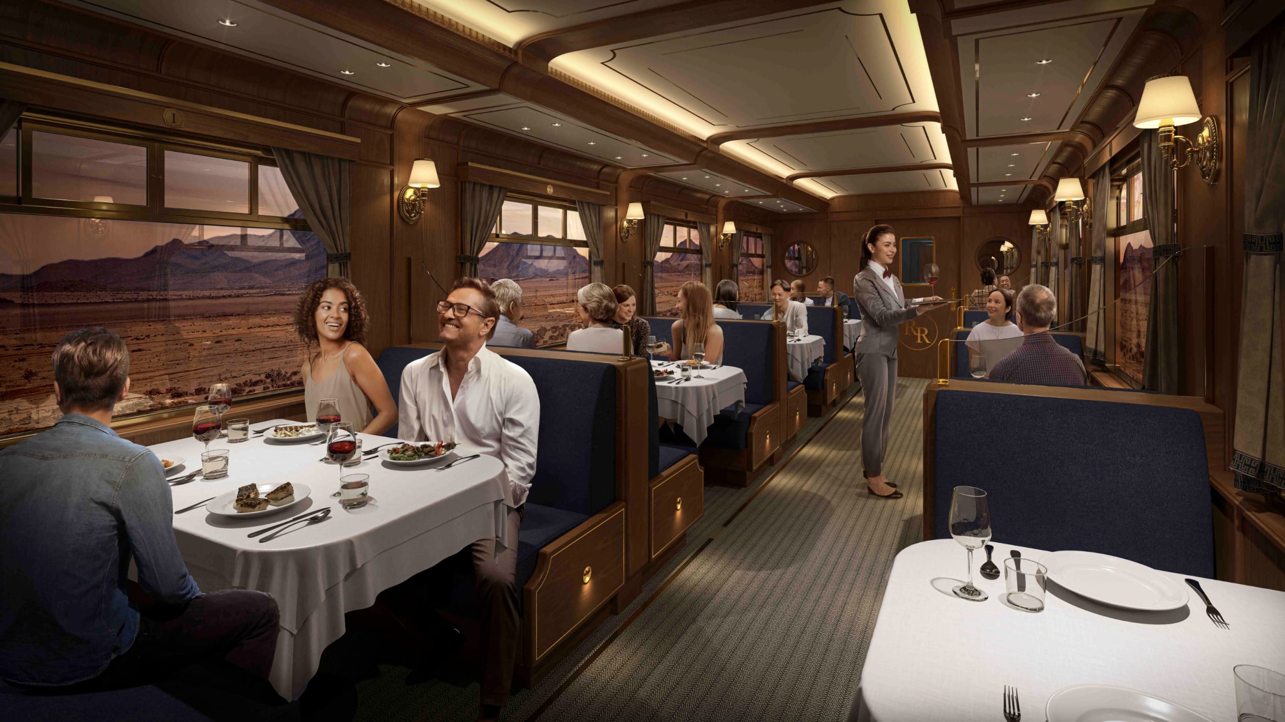 Royal Caribbean, Utopia of the Seas, Royal Railroad Utopia Station