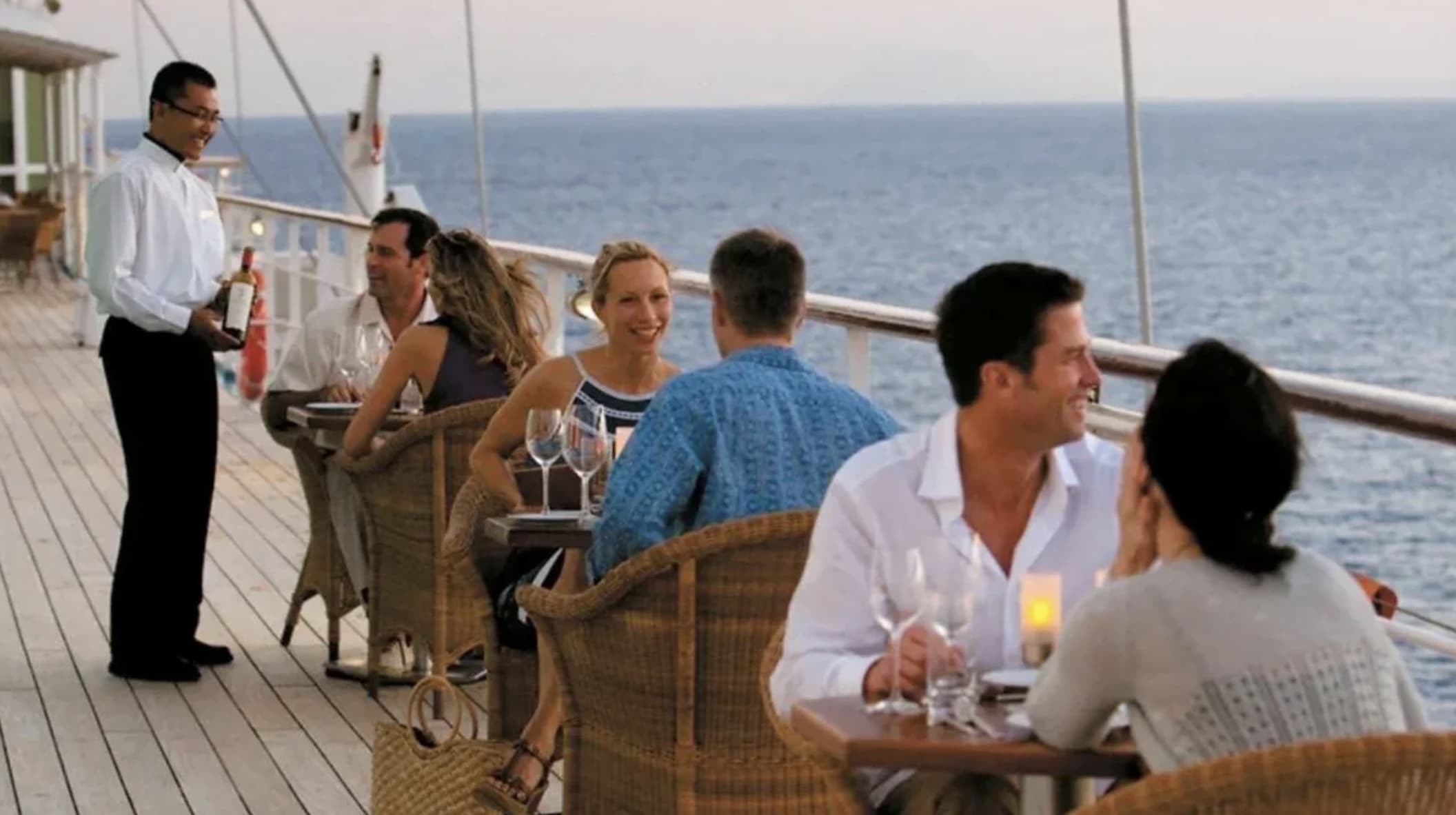 A Closer Look at Candles Onboard a Windstar Cruises Ship