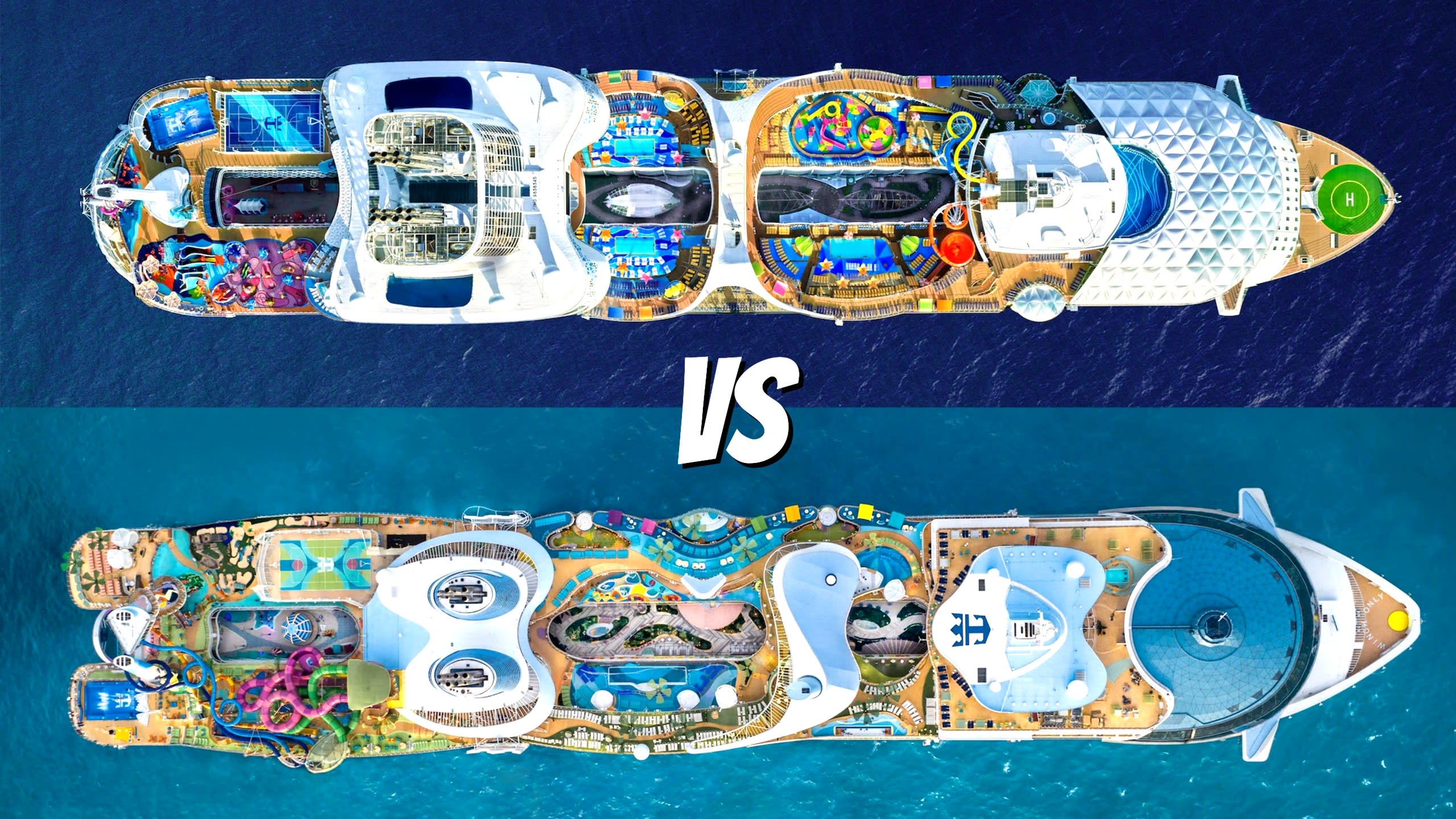 Differences Between Icon of the Seas and an Oasis Class Ship